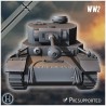 VK 30.01 (P) char moyen - Fichier STL 3D | Hartolia Miniatures