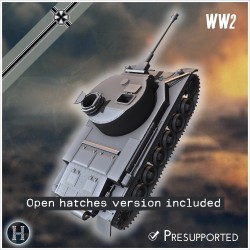 VK 30.01 (P) medium tank - 3D STL File | Hartolia Miniatures