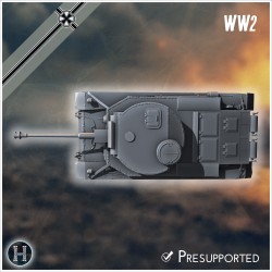 VK 30.01 (P) medium tank - 3D STL File | Hartolia Miniatures