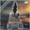 E-100 mit Raketenwerfer (V4 Rakete,... - STL 3D | Hartolia Miniatures