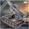 E-100 mit Raketenwerfer (V4 Rakete,... - STL 3D | Hartolia Miniatures