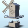 Wild West mill on platform |  | Hartolia miniatures