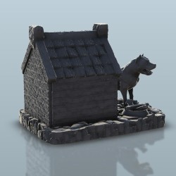 Housedog - 3D STL File Medieval | Hartolia Miniatures