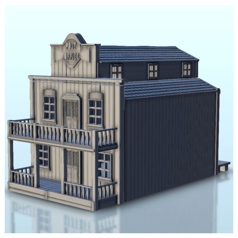 Wild West post office building |  | Hartolia miniatures