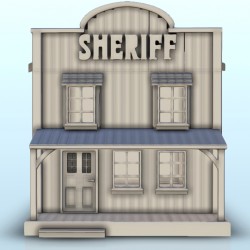 Wild West sheriff's office building