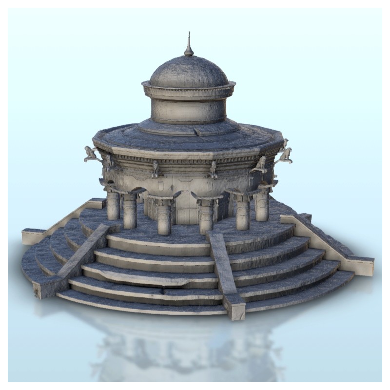 Rounded mausoleum 12