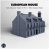 Bâtiment à deux étages avec des... - STL 3D | Hartolia Miniatures