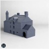 Bâtiment à deux étages avec des... - STL 3D | Hartolia Miniatures