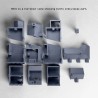 Bâtiment à deux étages avec des... - STL 3D | Hartolia Miniatures