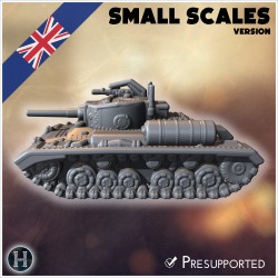 Valentine Mark Mk. III infantry... - 3D STL | Hartolia Miniatures