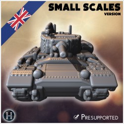 Valentine Mark Mk. III infantry... - 3D STL | Hartolia Miniatures
