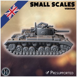 Valentine Mark Mk. III infantry... - 3D STL | Hartolia Miniatures