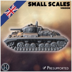 Valentine Mk. VIIA char... - STL 3D | Hartolia Miniatures