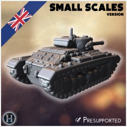 Valentine Mark Mk. IX infantry tank... - 3D STL | Hartolia Miniatures