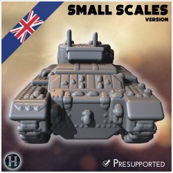 Valentine Mark Mk. XI infantry tank... - 3D STL | Hartolia Miniatures