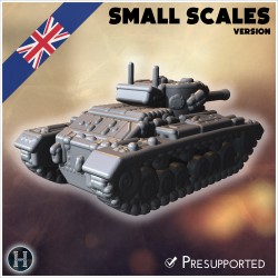 Valentine Mk. XI char d'infanterie... - STL 3D | Hartolia Miniatures