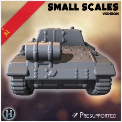 Su-76i 76mm SPG (small scales version) - 3D STL | Hartolia Miniatures