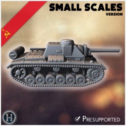 SU-76i 76mm SPG (commander version)... - 3D STL | Hartolia Miniatures