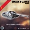 SU-100 (version pour petites échelles) - STL 3D | Hartolia Miniatures