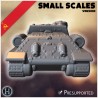 SU-100 (version pour petites échelles) - STL 3D | Hartolia Miniatures