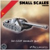 SU-122P assault gun (small scales... - 3D STL | Hartolia Miniatures