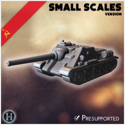 SU-85 (version pour petites échelles) - STL 3D | Hartolia Miniatures