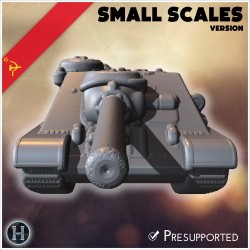 SU-85M (version pour petites échelles) - STL 3D | Hartolia Miniatures