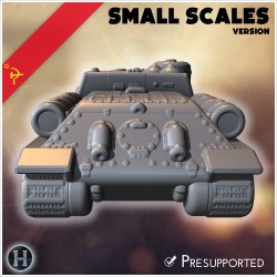 SU-85M (version pour petites échelles) - STL 3D | Hartolia Miniatures