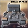 T122 SPG 122mm assault gun (small... - 3D STL | Hartolia Miniatures