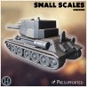 T122 SPG 122mm assault gun (small... - 3D STL | Hartolia Miniatures