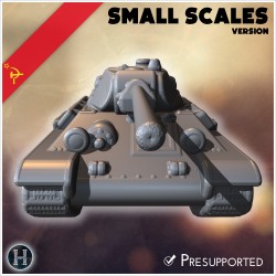 T-34-57 M1941 (small scales version) - 3D STL | Hartolia Miniatures
