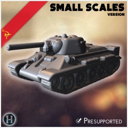 T-34-76 1943 ChTz (small scales... - 3D STL | Hartolia Miniatures
