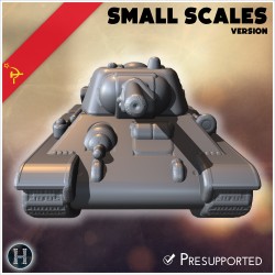 T-34-76 1943 ChTz (small scales... - 3D STL | Hartolia Miniatures
