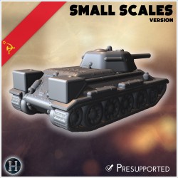 T-34-76 M1943 Modèle 1943 ChTz... - STL 3D | Hartolia Miniatures