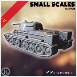 T-34-76 M1943 Modèle 1943 ChTz... - STL 3D | Hartolia Miniatures