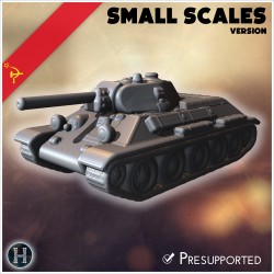 T-34-76 M1941 Modèle 1941 (version... - STL 3D | Hartolia Miniatures