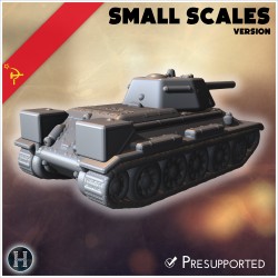 T-34-76 M1942 (small scales version) - 3D STL | Hartolia Miniatures