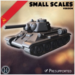 T-34-76 M1943 Modèle 1943 (version... - STL 3D | Hartolia Miniatures
