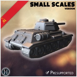 T-34-76 M1943 Modèle 1943 (version... - STL 3D | Hartolia Miniatures