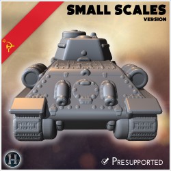 T-34-76 M1943 Modèle 1943 (version... - STL 3D | Hartolia Miniatures