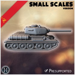 T-34-85 M1943 (small scales version) - 3D STL | Hartolia Miniatures