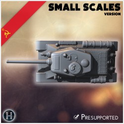T-34-85 M1943 (small scales version) - 3D STL | Hartolia Miniatures