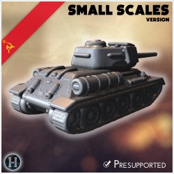 T-34-85 M1945 (with bedspring... - 3D STL | Hartolia Miniatures