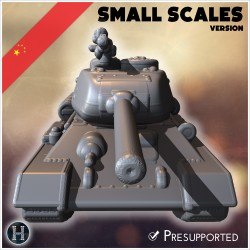 T-34-85 Type 58 Gai (version pour... - STL 3D | Hartolia Miniatures