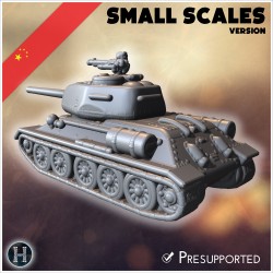 T-34-85 Type 58 Gai (version pour... - STL 3D | Hartolia Miniatures