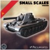 T-34M A-43 (small scales version) - 3D STL File | Hartolia Miniatures