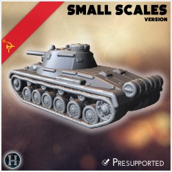 T-34M A-43 (small scales version) - 3D STL File | Hartolia Miniatures
