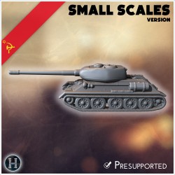 T-34-100 tank destroyer (small... - 3D STL | Hartolia Miniatures