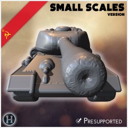 T-34-100 tank destroyer (small... - 3D STL | Hartolia Miniatures