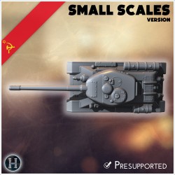 T-34-100 100mm (version pour... - STL 3D | Hartolia Miniatures
